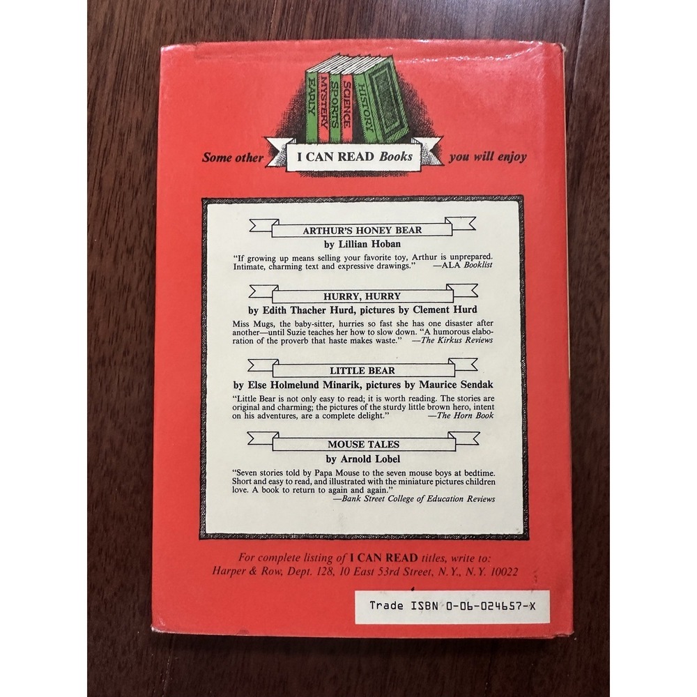 No More Monsters for Me (I Can Read Books (Harper Hardcover)) FIRST edition; DJ - Picture 6 of 9